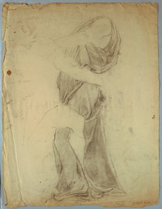 Draperiestudie voor 