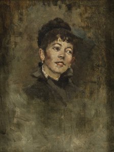 Hoofd van een Jong Meisje, 1878-1882 door Kenyon Cox