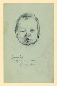 Portret van Leonard Cox door Kenyon Cox