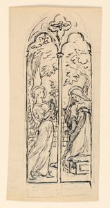 Studie voor "De Annunciatie"