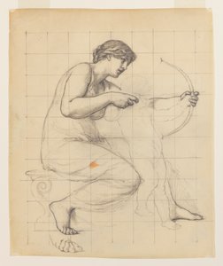 Studie voor "De opvoeding van Cupido"