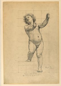 Studie voor "De bronnen van rijkdom," Union Trust Company Building, Cleveland, OH
