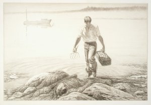 Terugkeer van de mosselgraver