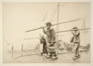 Vroege ochtend, Bretagne door Kerr Eby
