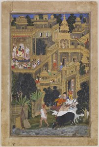 De Heer Krishna in de Gouden Stad, ca. 1586