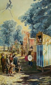 De Show (Punch en Judy) door Kevin Parrish