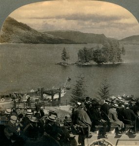 Reizen door het Betoverende Land van de Trossachs, Schotland, 1902 door Keystone View Company