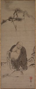 Hotei door Kichizan Mincho