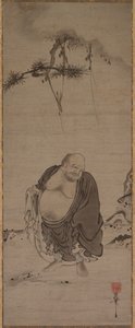 Hotei, late 1300s-vroege 1400s door Kichizan Mincho