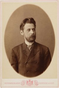 Portret van de dichter Innokenty Annensky 1856-1909, c. 1890
