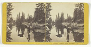 Merced River, Yosemite, Cal., 1855-75. Makers: Kilburn Brothers, BW Kilburn