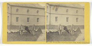Rebelshot vastgelopen in Union Gun, Slag bij Gettysburg, 185575