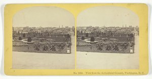 Uitzicht vanaf de landbouwgronden, Washington, D.C.