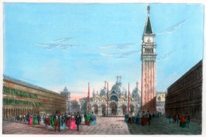 San Marcoplein, Venetië, Italië door Kirchmayr