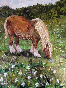 Paard op Heuvel