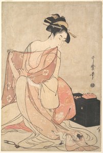  door Kitagawa Utamaro