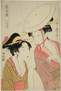Act VIII (Hachidanme), uit de serie "De Schatkamer van Loyale Vazallen (Chushingura)"