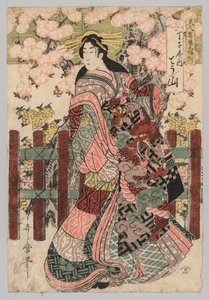 Courtisane, 1753-1806 door Kitagawa Utamaro