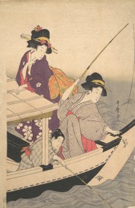 Vissen, laat 18e eeuw door Kitagawa Utamaro