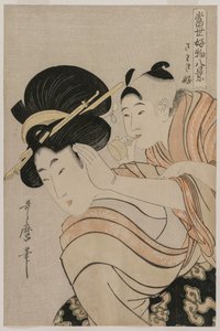Dol op Lawaai uit de serie Acht Uitzichten van Favoriete Dingen van de Wereld van Vandaag door Kitagawa Utamaro