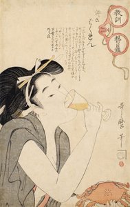 Uit de serie Een Ouderlijke Moraliserende Bril, 1802 door Kitagawa Utamaro