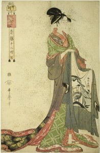 Uur van de Haas [6 uur] door Kitagawa Utamaro