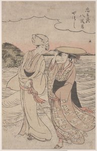 Nr.8 uit Chushingura-serie door Kitagawa Utamaro