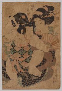 Geen titel, 1753-1806 door Kitagawa Utamaro