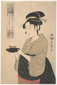 Okita van het theehuis Naniwa-ya