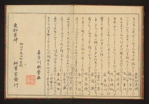 Poëzie door Kitagawa Utamaro