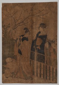 Serenade door Kitagawa Utamaro