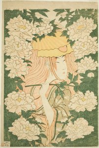 Stenen Brug door Kitagawa Utamaro