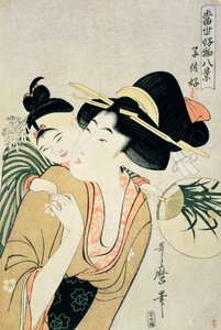 T H Riches. Een liefhebber van kinderen door Kitagawa Utamaro