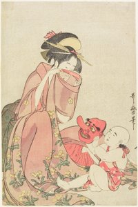  door Kitagawa Utamaro