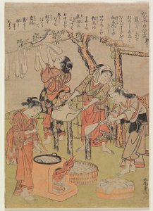  door Kitao Shigemasa