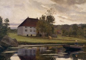Bossevig, na zonsondergang