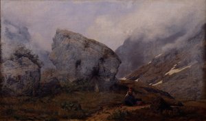 Hoog in de bergen door Kitty Lange Kielland