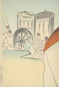 Lady Sei Shonagon door Kiyochika Kobayashi