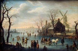 Schaatsers, 17e eeuw
