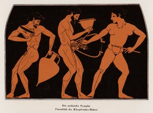 Plagende nimf door Kleophrades Painter (fl.500 475 BC)