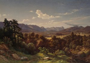 Duits landschap door Knud Andreassen Baade