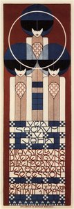 Poster voor de Wenen Secession Tentoonstelling, 1902