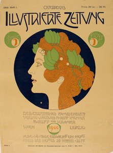 Österreichs Illustrierte Zeitung, 1900 door Koloman Moser