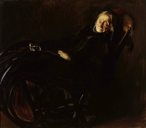 Portret van Pelagia Witosławska door Konrad Krzyzanowski