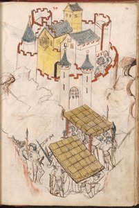 Bellifortis, na 1440 door Konrad Kyeser