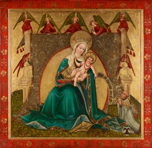 Madonna van Johannes Hinderkircher door Konrad von Friesach