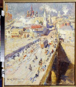Oud Moskou door Konstantin Alekseevich Korovin