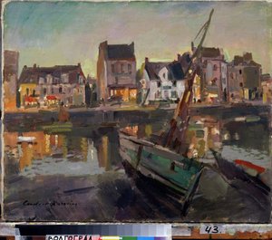 Marseille (Frankrijk) door Konstantin Alekseevich Korovin
