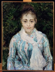Portret van de kunstenaar Maria Yakuntchikova Weber door Konstantin Alekseevich Korovin