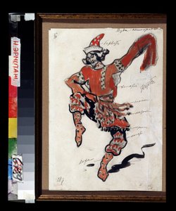 Kostuumontwerp voor de opera Sadko van Nikolai Rimski-Korsakov